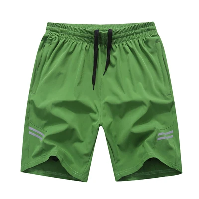 135 кг можно носить спортивные шорты мужские пляжные шорты быстросохнущие дышащие спортивные штаны 7XL 8XL 9XL большой размер спортивные шорты для серфинга - Цвет: Зеленый