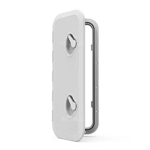 SEAFLO пластиковый водонепроницаемый люк 353 606 мм Прочные уплотнения белый для лодок RV морских автомобилей инспекционный доступ