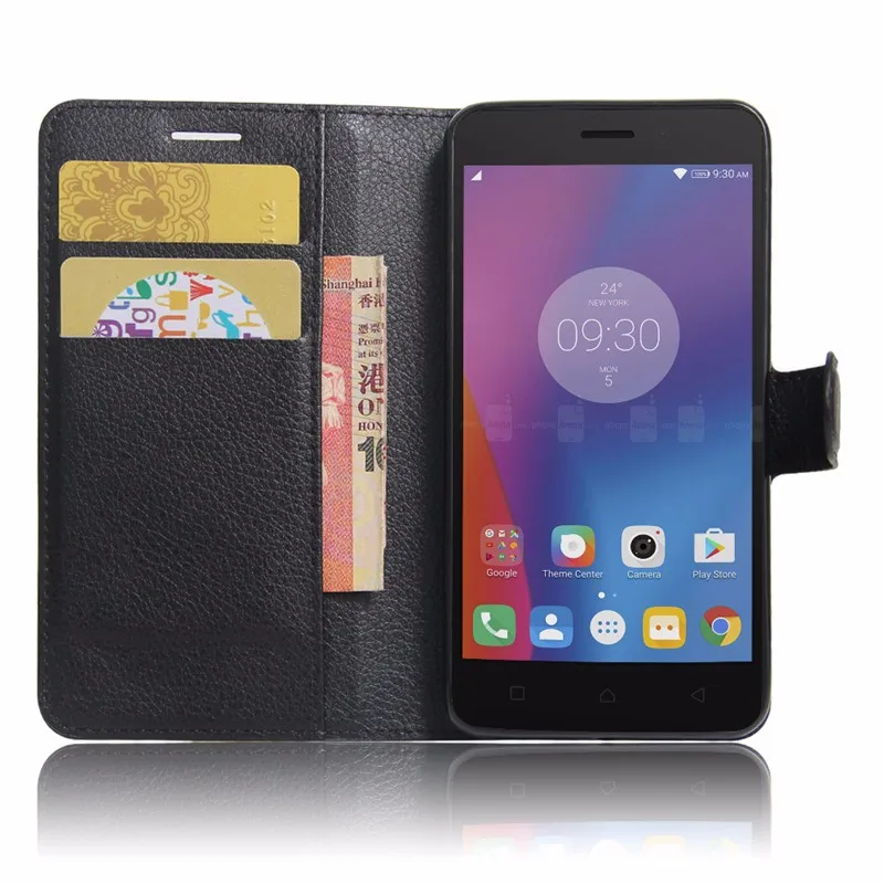 For Lenovo K6 Case 5.0 inch Luxury Wallet PU Leather Back Cover Phone Case For Lenovo K6 Case Flip Skin Bag With Card Holder (4)