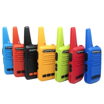 

OPPXUN 2018 Mini Walkie Talkie UHF 400-470 MHz 5W Power 16 Channel M618 two way radios 2PCS