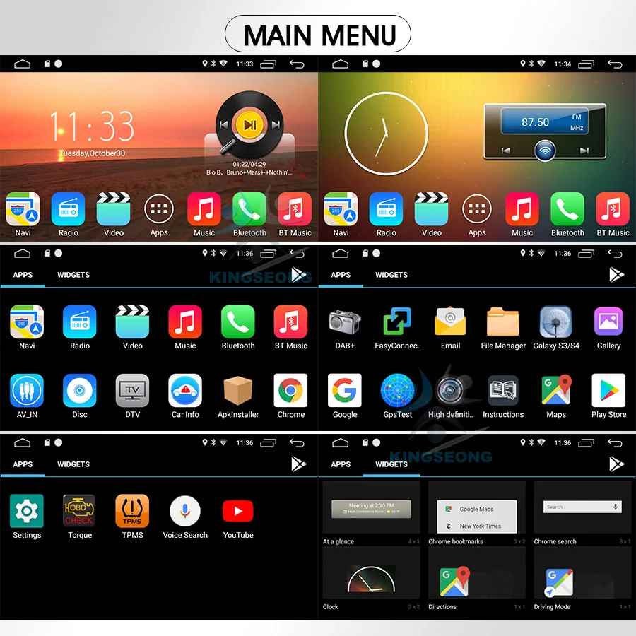 Excellent 8" Android 8.1 Autoradio Sat Nav DAB+ DVD Radio GPS OBD Car Multimedia Player for VW Passat Golf Polo V 6R Scirocco Skoda Seat 4