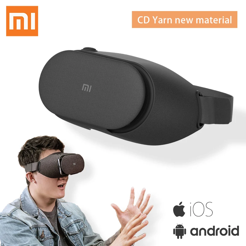 In Stock Xiaomi VR 2 Original Mi Virtual Reality Glasses Immersive 3D For 4.7-5.7 inch Smart Phones for iphone xiaomi | Электроника