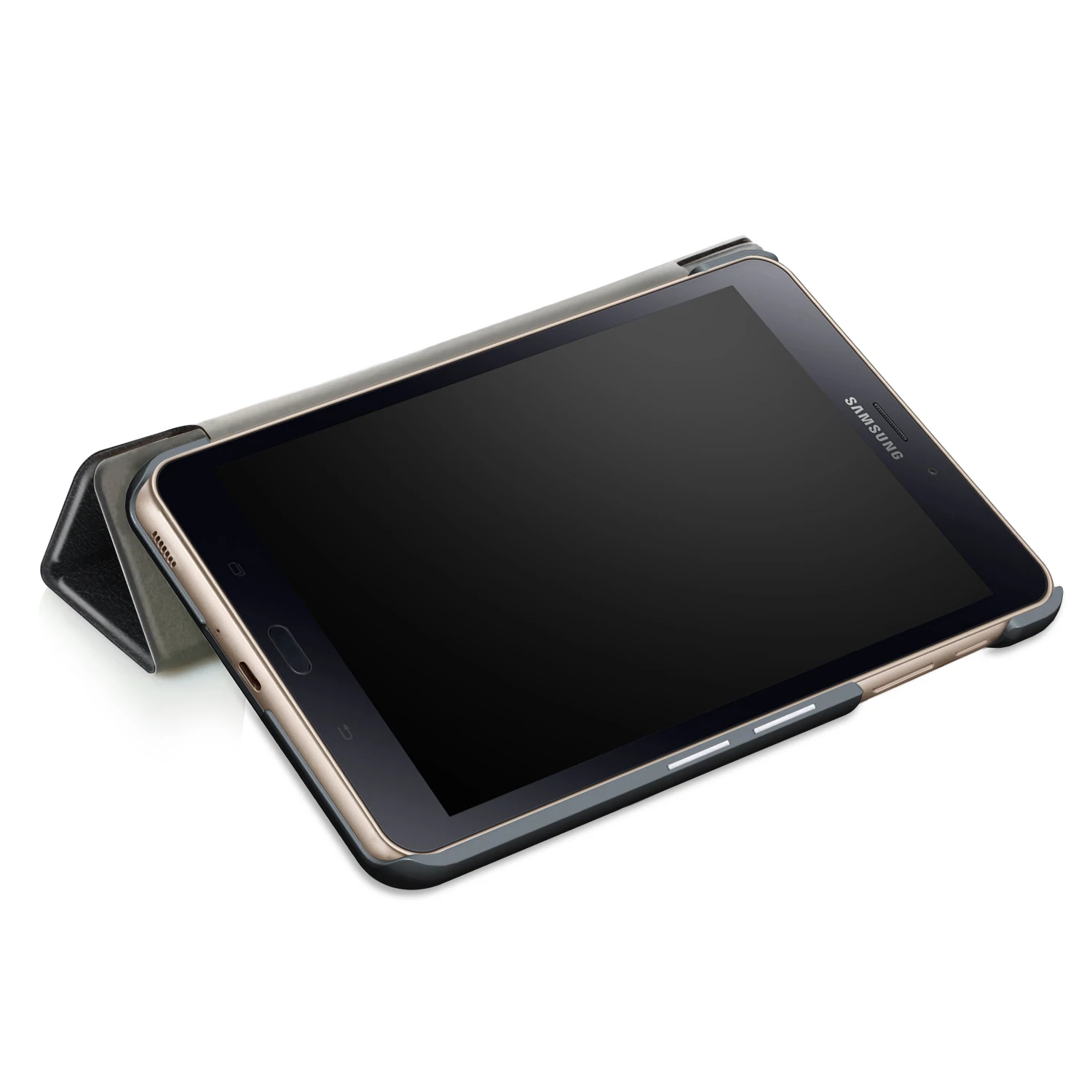 Тонкий складной чехол книжка из искусственной кожи для Samsung Galaxy Tab A 8 0 2017 T380 T385