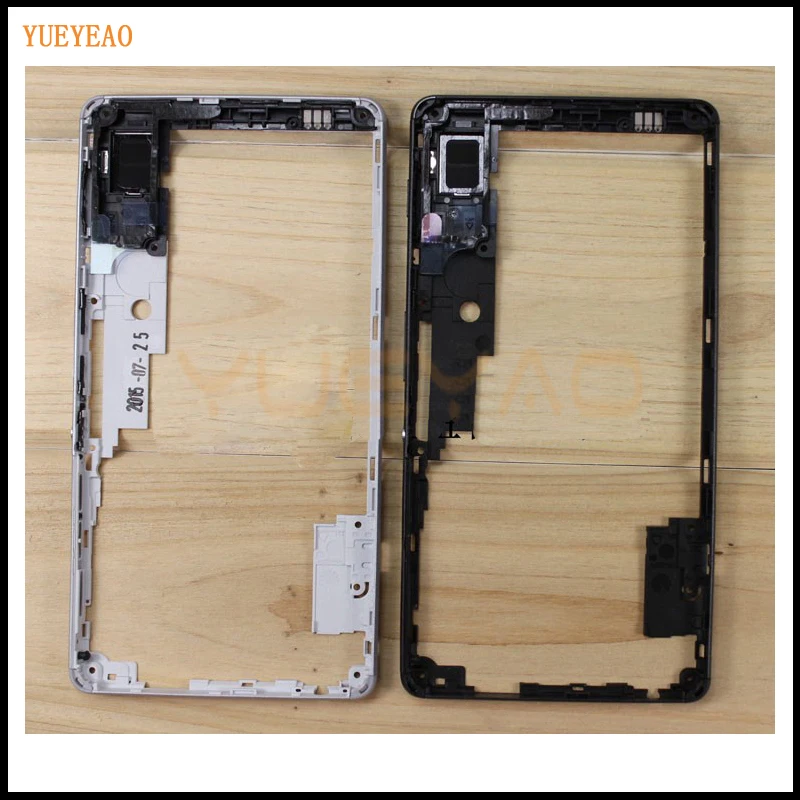 

YUEYAO Black/White New Housing middle frame cover case For Sony Xperia C4 S55T E5333 (Dual SIM) Middle Frame Bezel