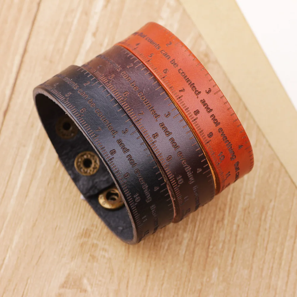 

Vintage Steampunk Leather Bracelet brown black Print Skull Totem Leather Wrap Bracelet men Rock Cuff Bracelets Best Friend Gift