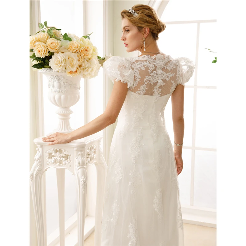 Strapless Column Wedding Dress