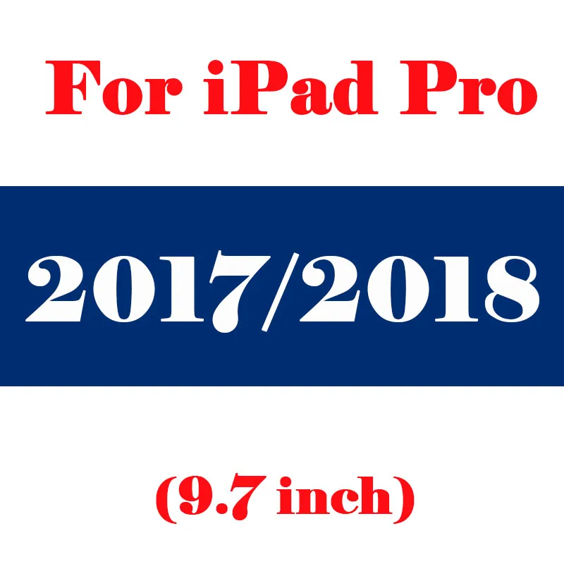 Защитный Стекло на стене для iPad Mini, для детей 1, 2, 3, 4, 5, 6 лет Pro 9,7 10,5 7,9 закаленное Экран протектор A1823 A1893 A1954 айпад - Цвет: For iPad Pro 2017