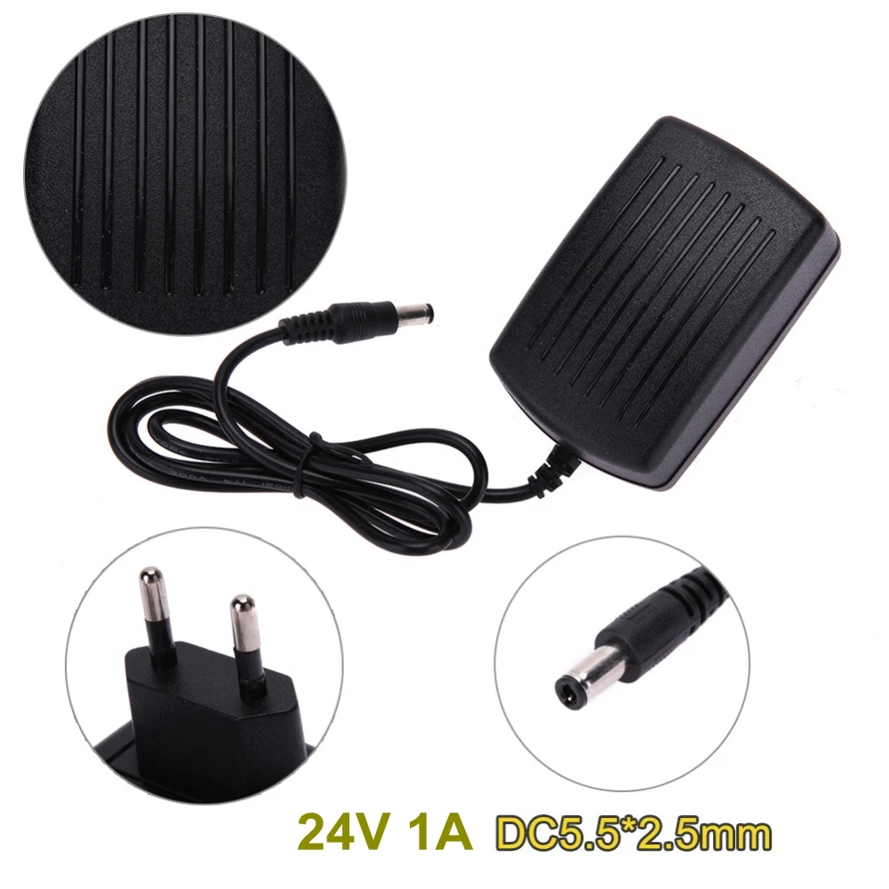 TOP CHARGEUR Adattatore Caricabatterie 24V Per Aspirapolvere Robot ECOVACS E Dibea – Compatibile Con Panda X500, X600 – Cavo 120 Cm, Spina Europea