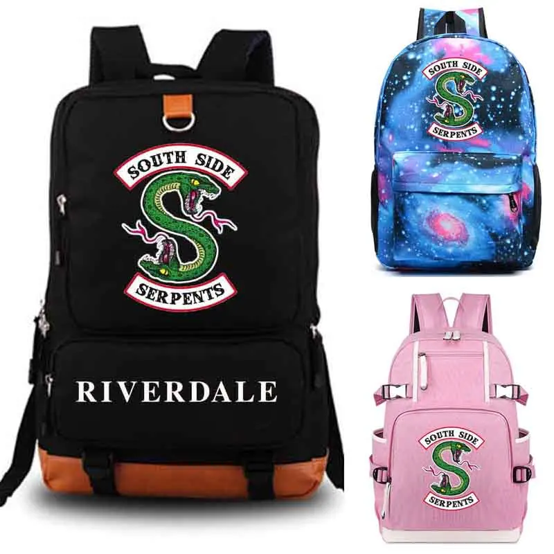 

Riverdale backpack student school bag Daily backpack student Rucksack Notebook backpack