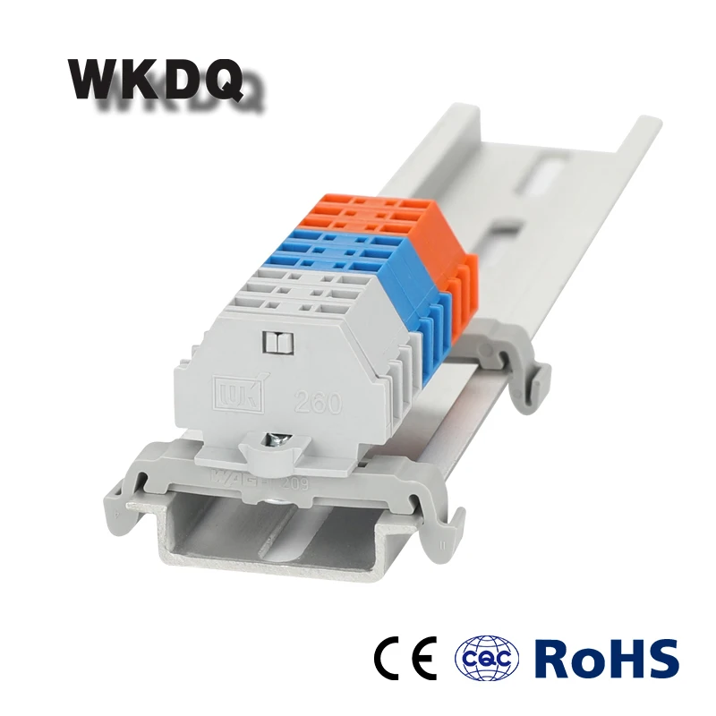 260 361 End Plate for WAGO Mini Din Rail Terminal Blocks End Cover