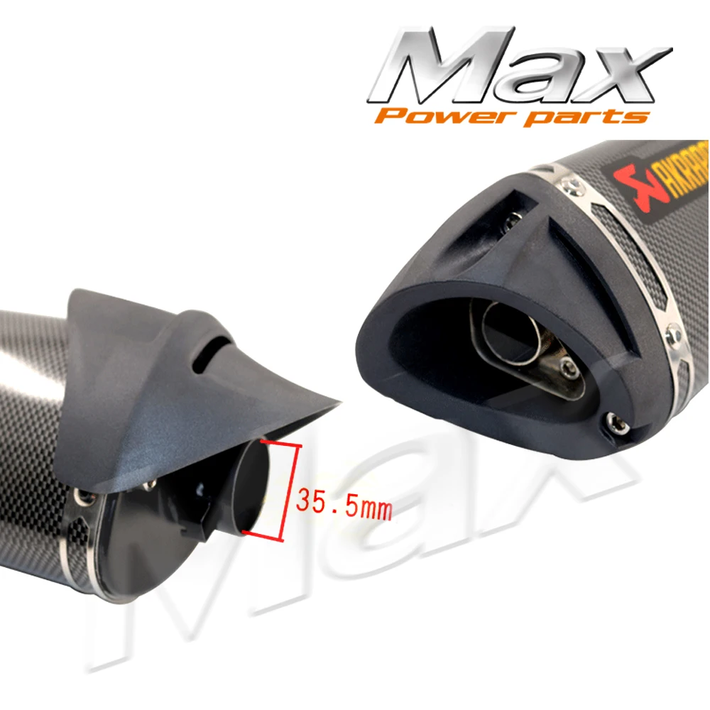ФОТО New Arrival Universal Motorcycle Exhaust Muffler Motorbike Exhaust Pipe for Dirt Bike Scooter Pit Bike