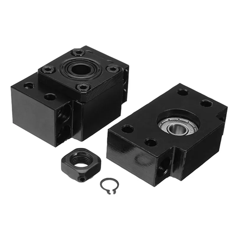 

New Arrival 2pcs BK10 BF10 Ball Screw End Supports Bearing Blocks for Ball Screw SFU1204 CNC Machine