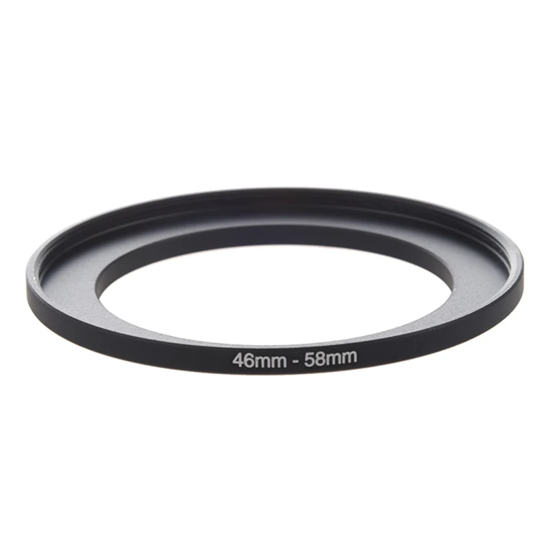 

Camera Repairing 46mm to 58mm Metal Step Up Filter Ring Adapter Lens Adapter Screw Mount Lens Ring Support Dropshipping