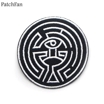 

20pcs/lot A0628 Patchfan Westworld Embroidered Iron On Patches Accessories Newest Popular DIY Clothing badges Home Garden
