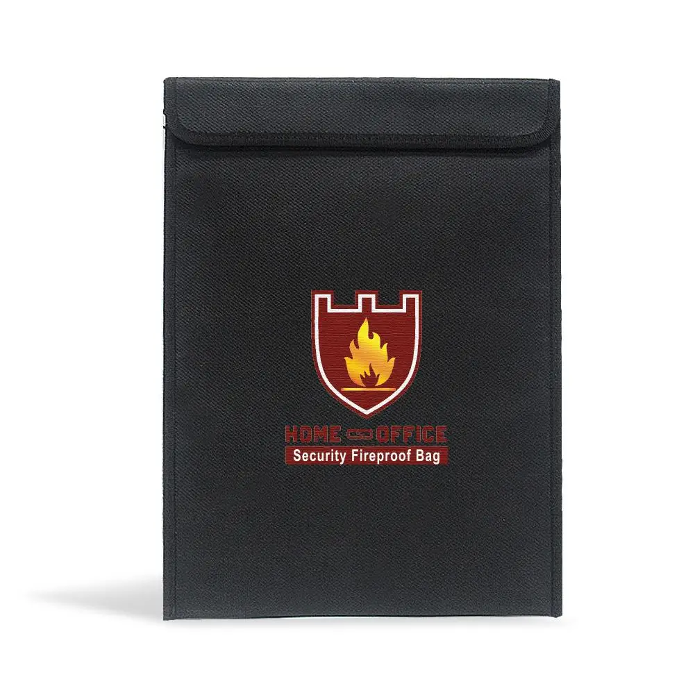 RCtown 28*38 см огнеупорная Взрывозащищенная защитная сумка огнестойкая и водостойкая сумка для хранения документов