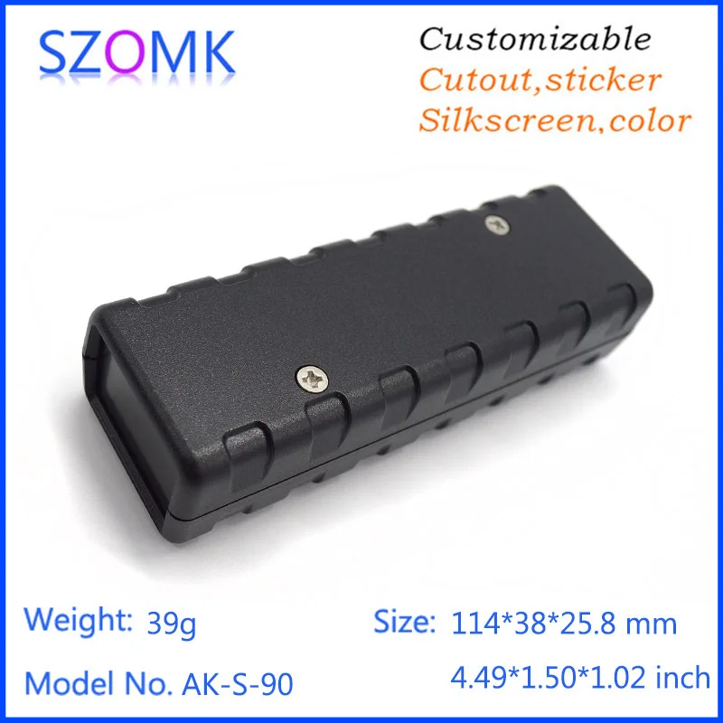 plastic enclosure for electronics control box szomk diy enclosure junction box plastic housing small abs instrument enclosure distribution box black plastic box enclosure electronics case  (9).jpg