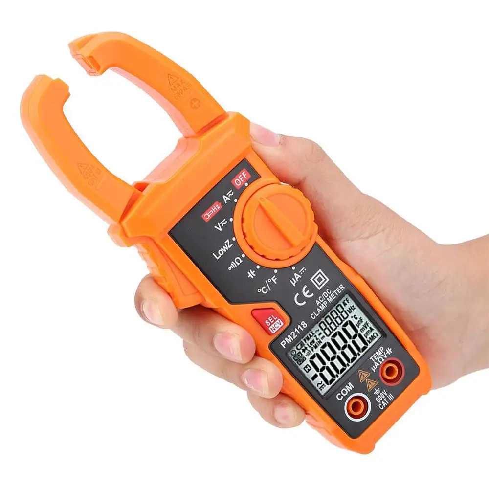 Умный мультиметр PEAKMETER PM2118 измеритель переменного/постоянного тока напряжения