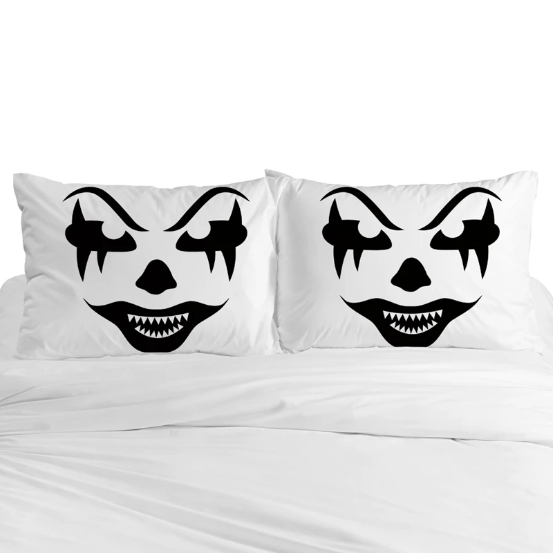Halloween-06 3D наволочка, наволочка 50x70/80x80/45x45/70x70, декоративная наволочка для подушки Постельное белье на заказ, Хэллоуин Череп, Прямая поставка - Цвет: Halloween-06
