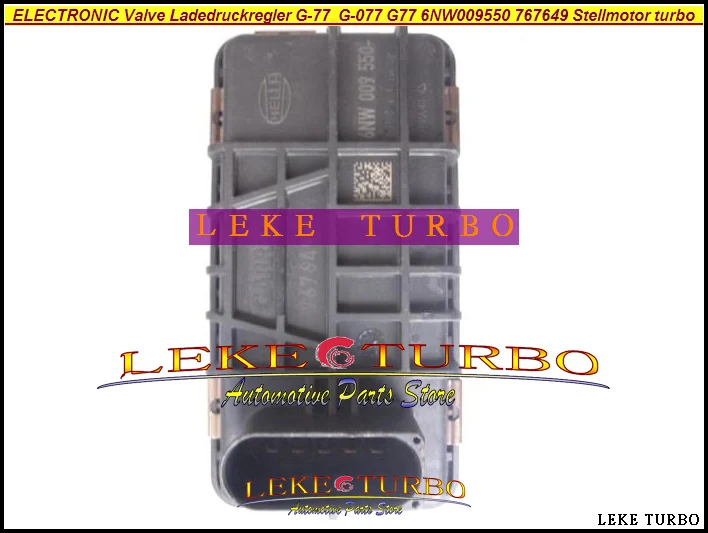 TURBO BOOST ACTUATOR ELECTRONIC Valve Ladedruckregler G-77 G-077 G77 G077 6NW009550 767649 778400 For Stellmotor Turbo (5)