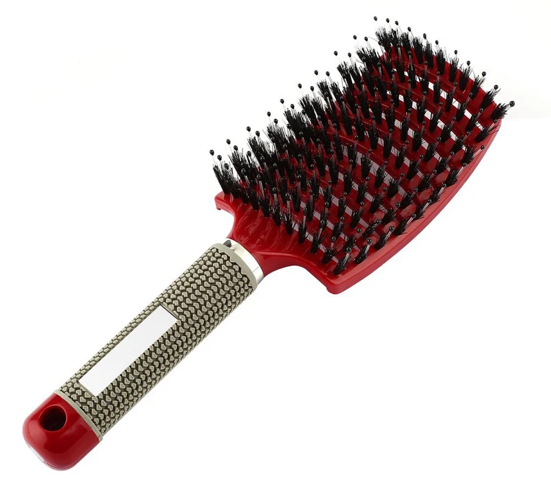 Bristle Hair Brush Scalp Massage Comb Magic Detangle Hairbrush For Tangle Hair Brush Salon Hairdressing Styling Tools Massager 11
