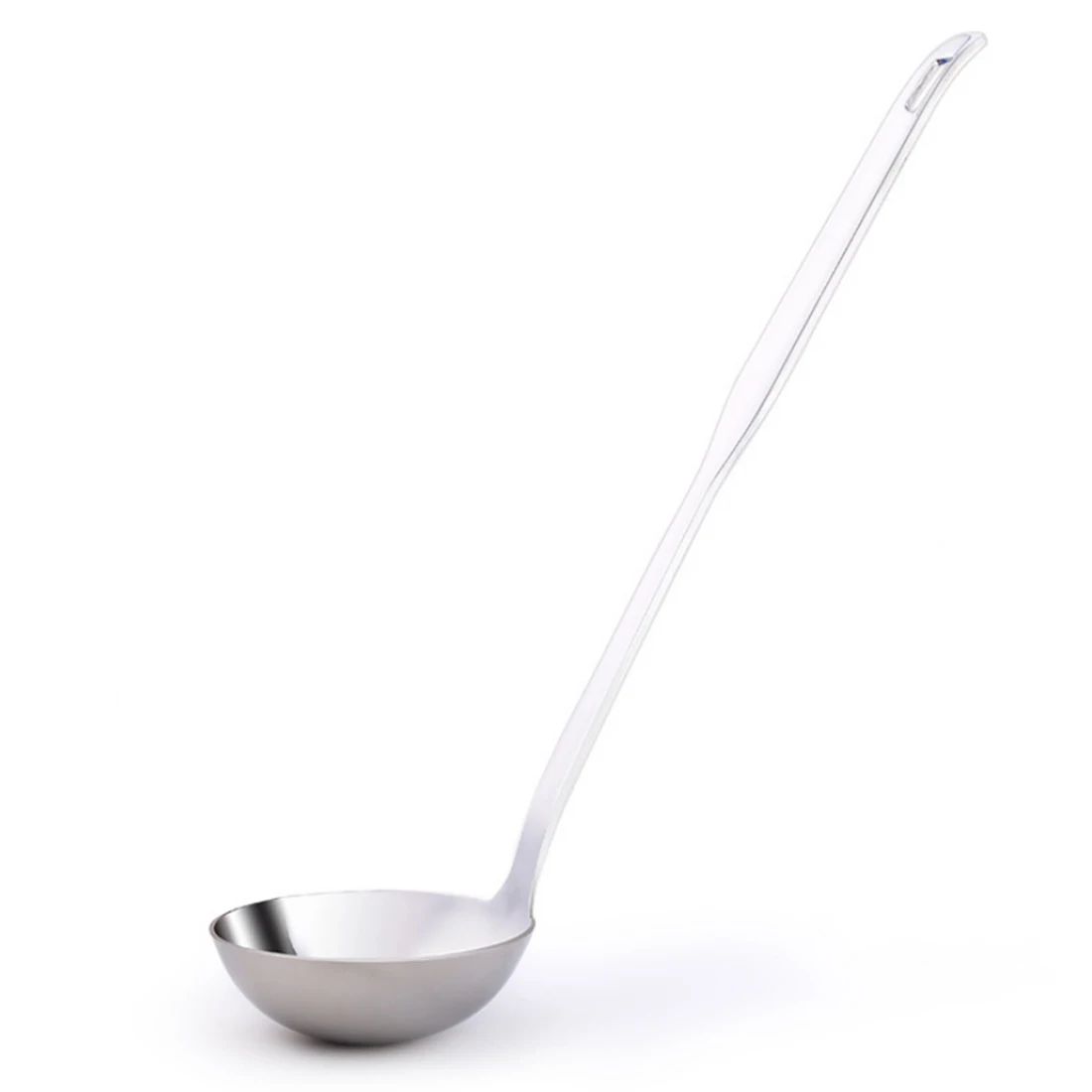 

ITECHOR 1pcs Thicken Stainless Steel Ladle Spoon Big Soup Ladle Useful Kitchen Cooking Tool Utensil Tool - Silver Soup Spoon Hot