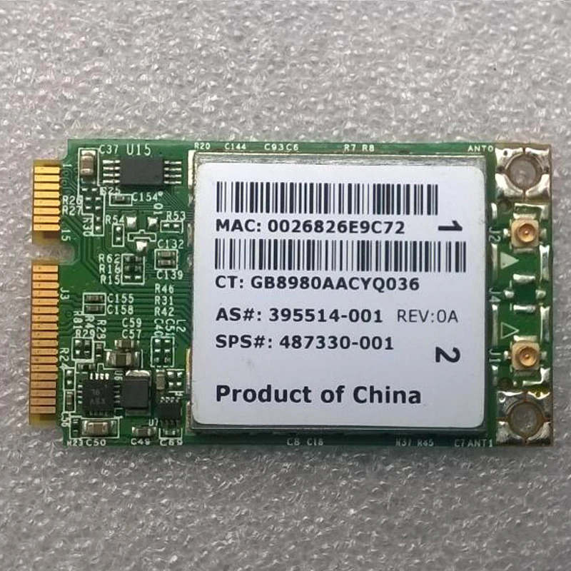 Broadcom 4322AGN 802.11a/b/g/draft-n WiFi адаптер для 6730s 6735b серии, sps 487330-001 487330-002