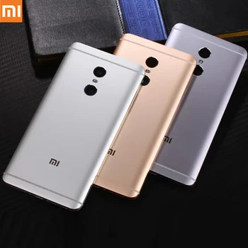 

Original Xiaomi Redmi Note 4 MTK Helio x20 Spare Parts hongmi Back Battery Cover + Side Buttons + Camera Flash Lens Replacement