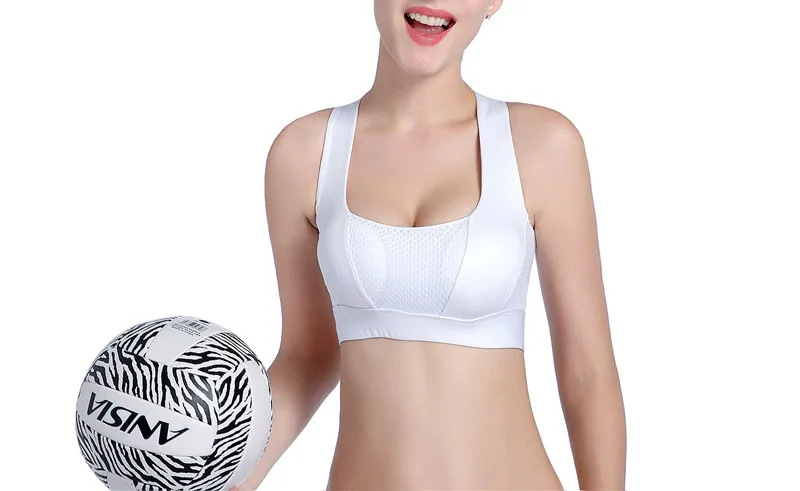 Women Tank Tops Sports Bra Push Up Fitness Bra Pink Sexy Top Yoga Running Gym Breathable Cross Strap Strappy Seamless Sports Bra 
