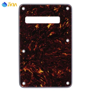 

New Brown Tortoise Shell Electric Guitar Back Plate Tremolo Cover 4Ply For Strat Style Guitar Parts