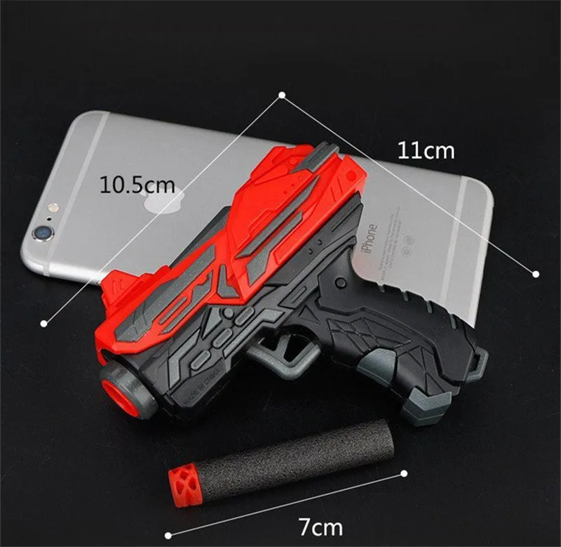 Новое поступление ручной пистолет с мягкими пулями подходит для Nerf пустотелые