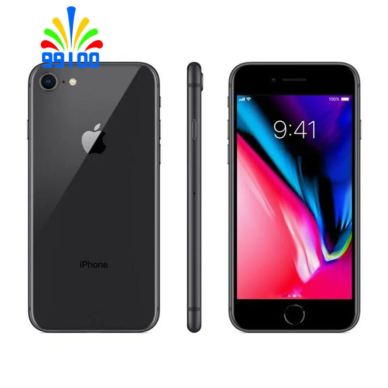 

Used Unlocked Original Apple iPhone 8 4.7Inch 64GB/256GB Hexa Core 12.0MP Camera 4G LTE Mobile Phone Fingerprint Used phone