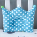 Muslinlife Новорожденный ребенок формирующая подушка хлопок детское постельное белье подушки для сна позиционер голова Детские подушки Dropship - Цвет: Blue dots