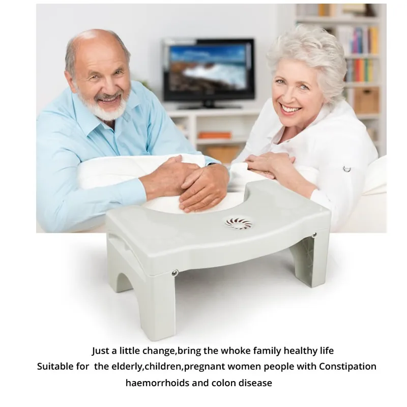 cheap 328 Promotion Health Care Squatty Step Stool Bathroom Potty Squat Toilet Assistant Footseat toilet stool foot stool
