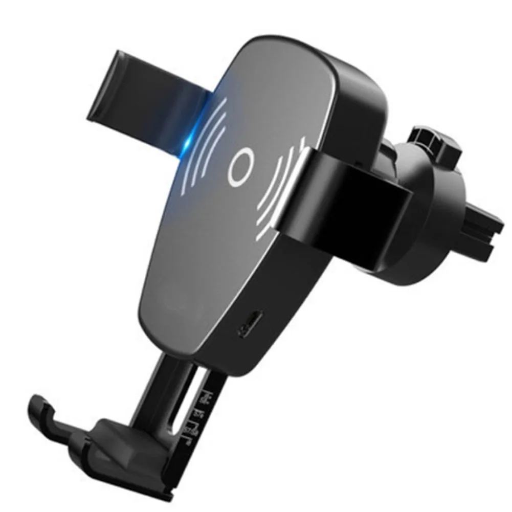 Car Mount Qi Wireless Charger For iPhone X 8 Plus Quick Charge Fast