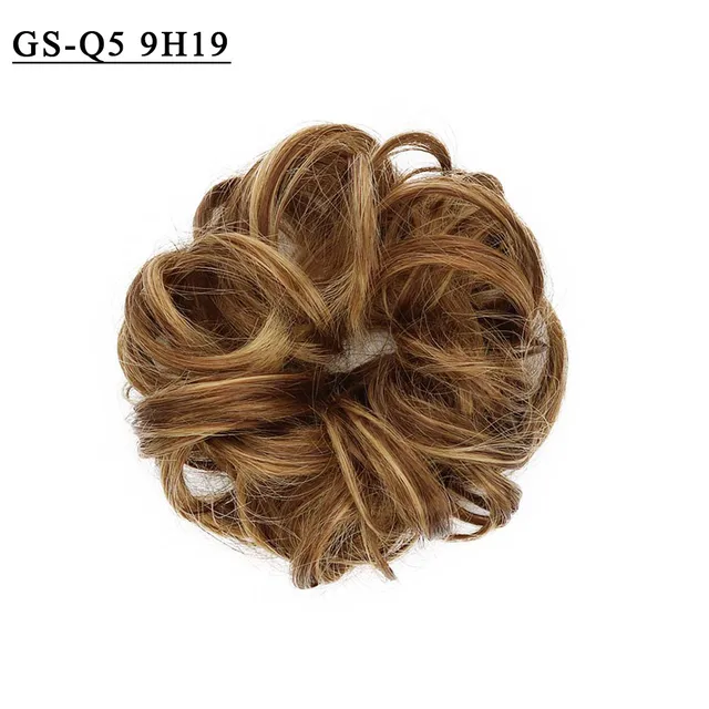 Free Beauty Synthetic Braided Chignon Sandy Hard Hair Bun Cover