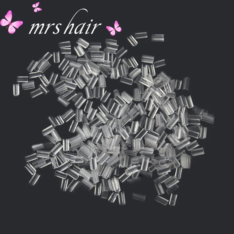

Italian Nail tip keratin glue clear transparent color for Fusion Human Hair/Pre-bonded hair/keratin hair extension 1000pcs/lot