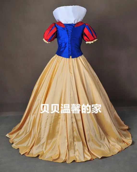 snow white ball gown