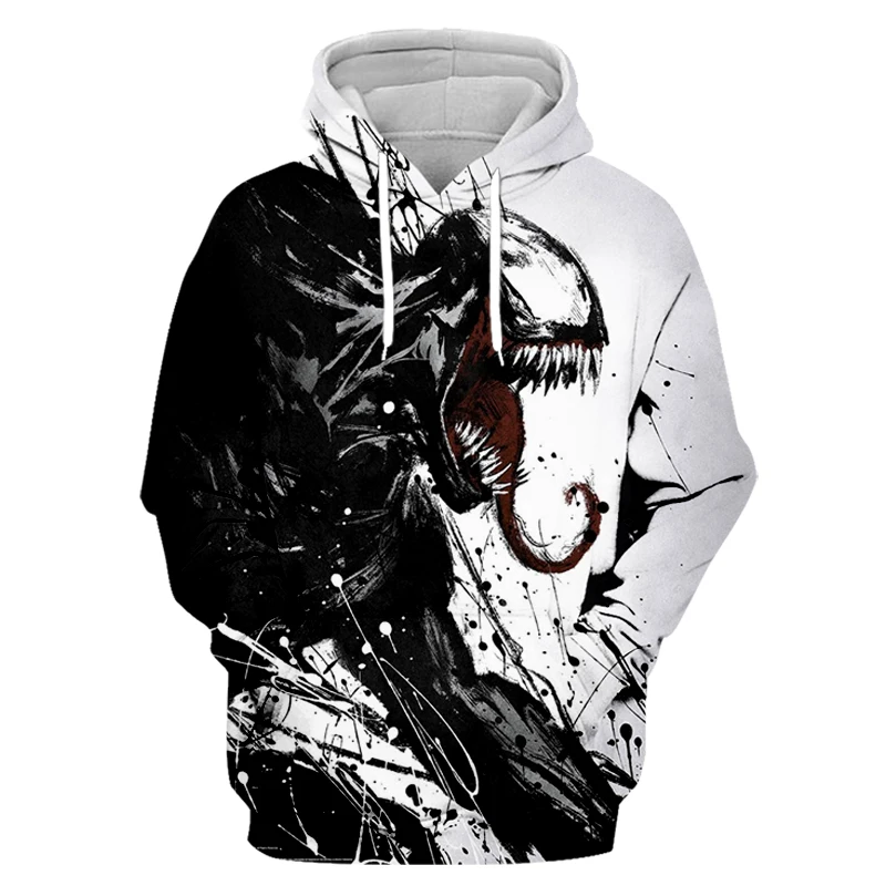 PLstar Cosmos NEW Movie Spiderman Venom Villain Skull Tees