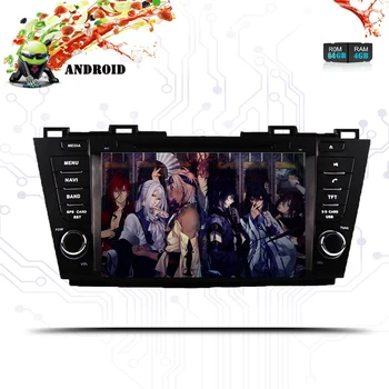

8 Core Android 9.0 RAM 4G ROM 64G 2Din Car GPS Navigation DVD Player Unit For Mazda 5 Premacy 2009-2013 map and camera Head Unit