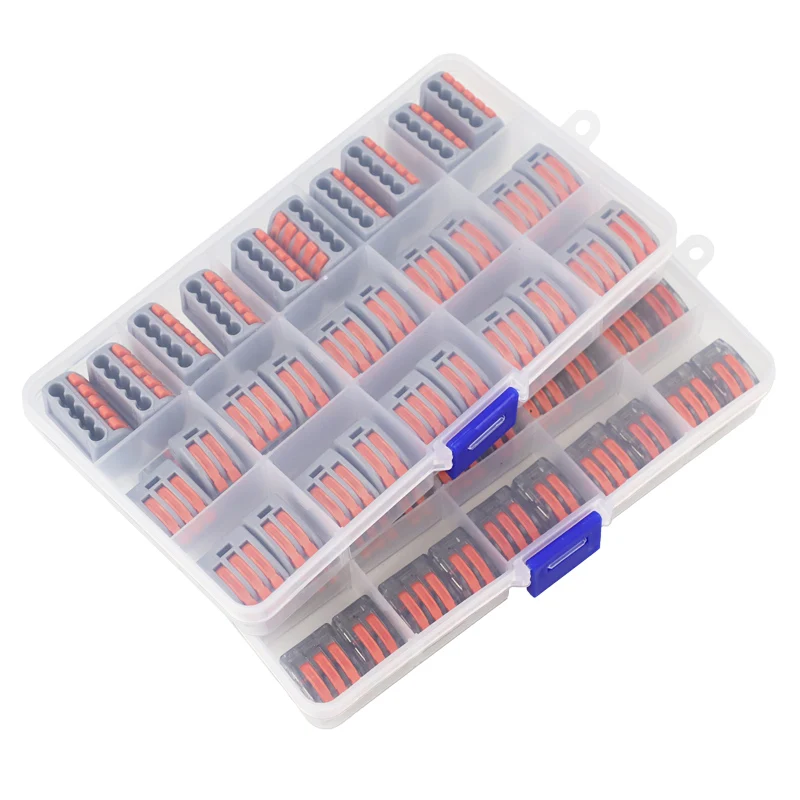 

Type 412 413 415 30PCS/BOX Universal Compact Wiring Conector Terminal Block Connectors Terminator Wire Connector AWG 28-12
