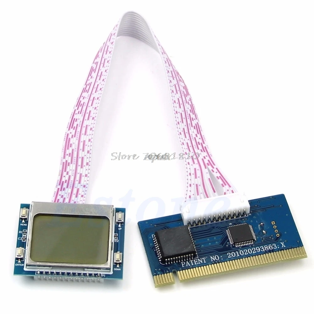 

PCI LCD Diagnostic Post Debug Test Card For Desktop Motherboard PTI9 Z09 Drop ship