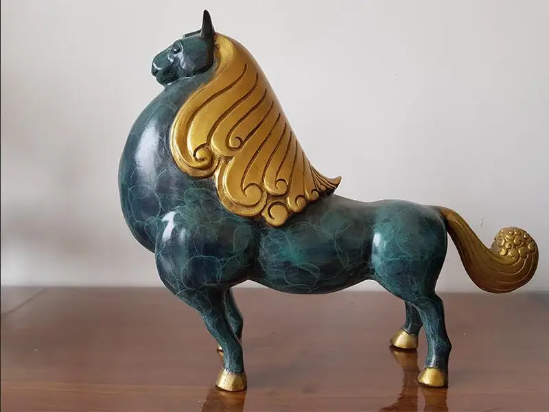 decoration ornaments home copper color decorative crafts (3)