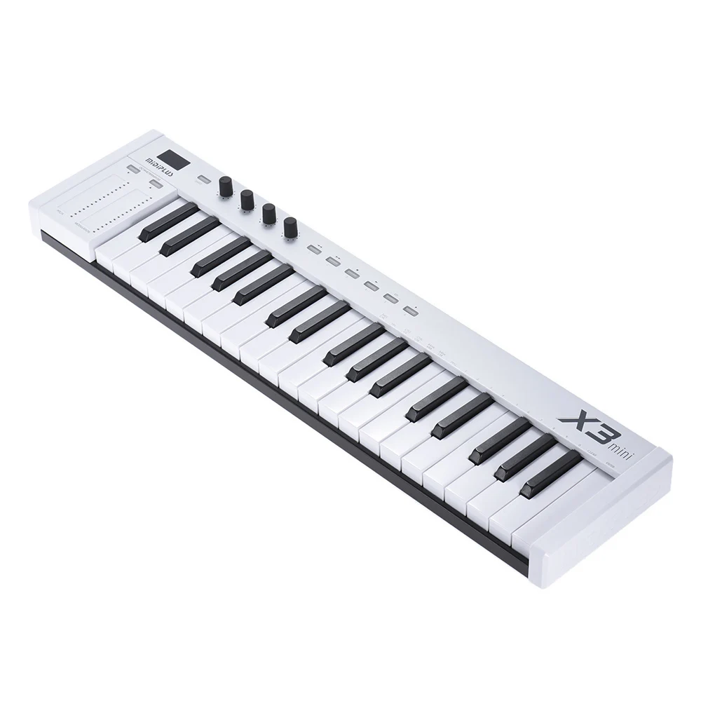 MIDIPLUS X3 mini 37-key USB MIDI клавиатура контроллер светодиодный дисплей с usb-кабелем