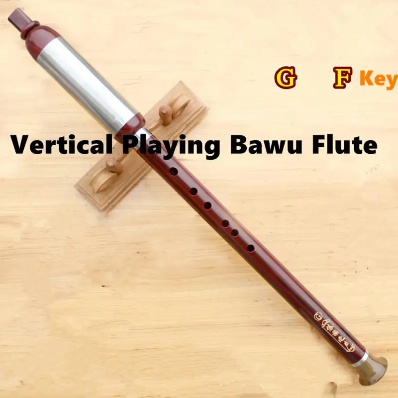 Instrumentos para Iniciantes Bawu Flauta Baquelite Jogando Vertical Bawu Flauta F e g Chave Flauta Flauta Baixo Alto Não Não Xiaomusical Dizi