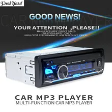 Deckyard 12 В 7003 Новое поступление bluetooth в блюдо автомобиля automagnitol Радио кассета Регистраторы один din стерео аудио плеер