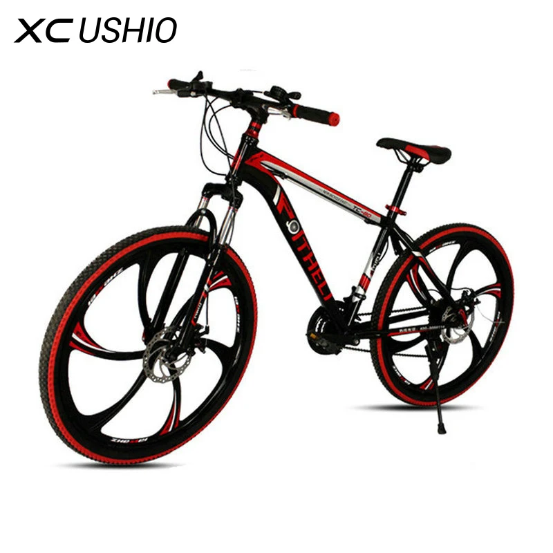 

Mountain Bike 26 Inch 21 Speed Carbon Steel One wheel Variable MTB Bicycle for Adult Student High Quality Double Disc Brake
