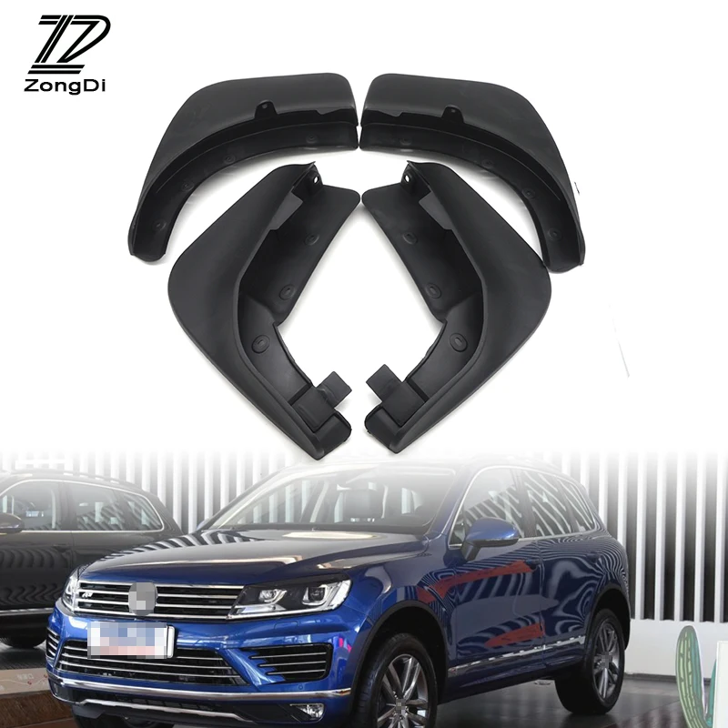 ZD Автомобильные Брызговики подходят для 2011 2012 2013 2014 2015 2016 2017 VW Touareg 2 Mk2 аксессуары