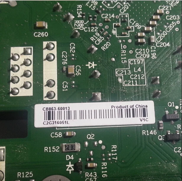 CB863 60013 основная плата для беспроводного принтера HP OfficeJet 6100 с WIFI модульными