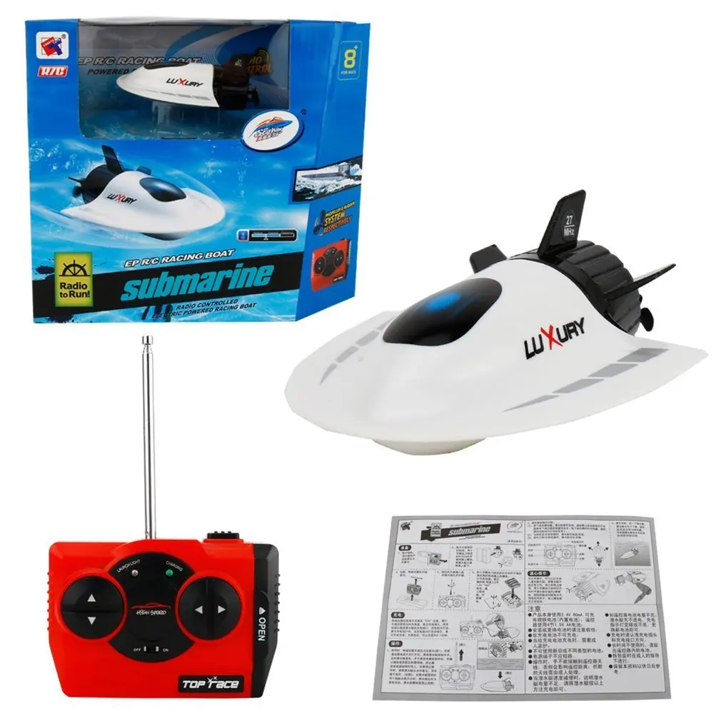 

Electric RC Super Mini Remote Control High Speed Submarine 5 Channel Diving Game Toys Birthday Gift Kids Children Boys Toys