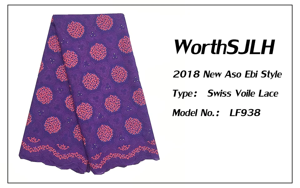 Swiss Voile Lace Fabric 